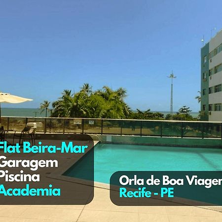 Flat Beira Mar Academia Piscina Boa Viagem Recife - Com Cafe Da Manha Opcional Apartment Ngoại thất bức ảnh